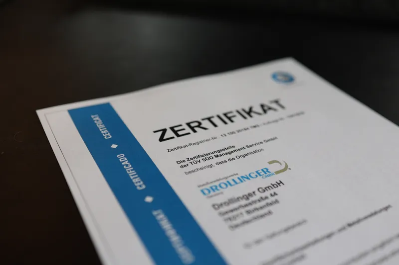 ISO 9001:2015 Zertifikat